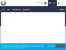 Tablet Screenshot of careers.ndtahq.com